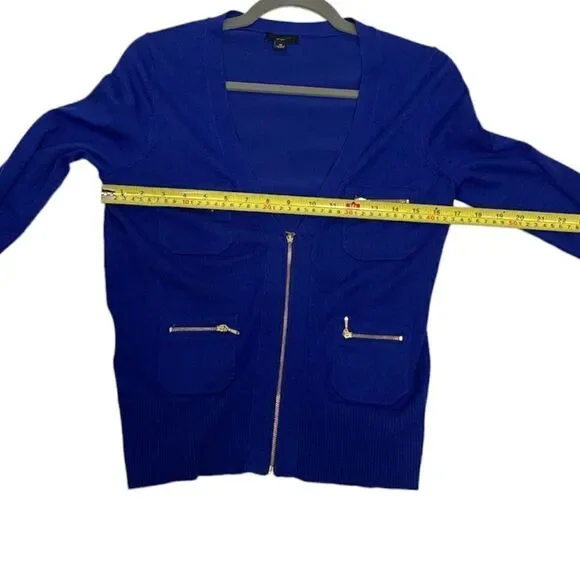 ANN Taylor Royal Blue Cardigan - Picture 9 of 10